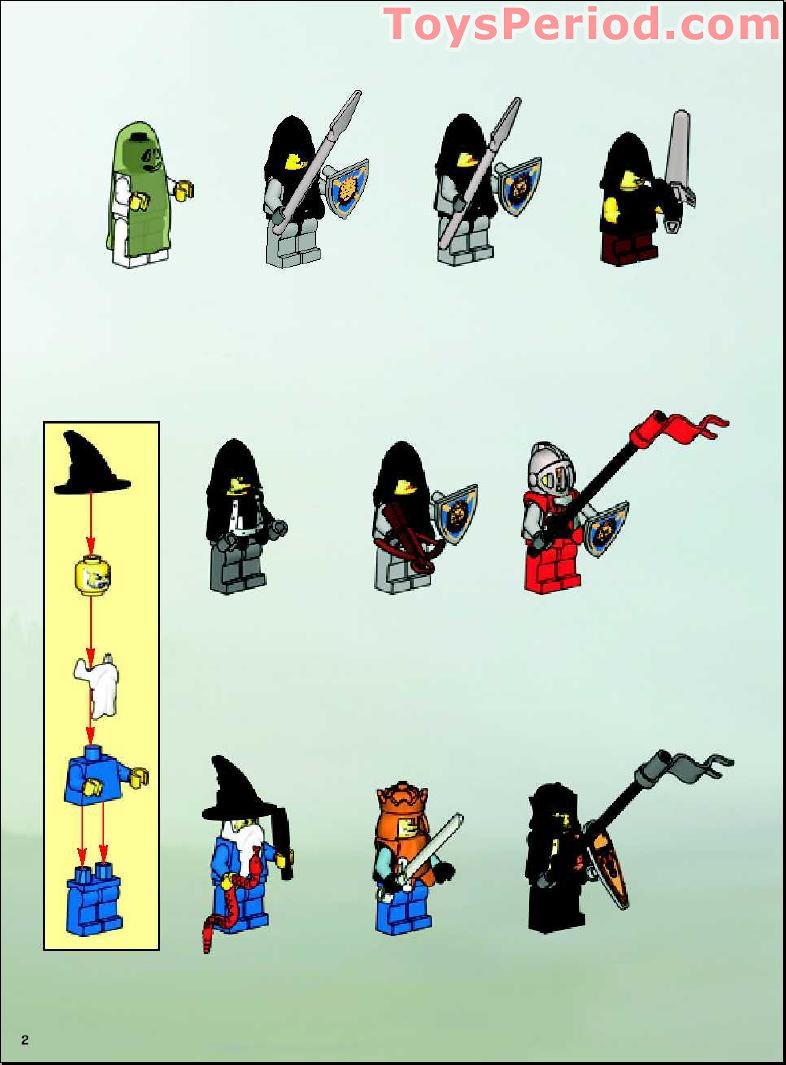 voldgrav Manøvre gaben LEGO 10176 Royal King's Castle Set Parts Inventory and Instructions - LEGO  Reference Guide