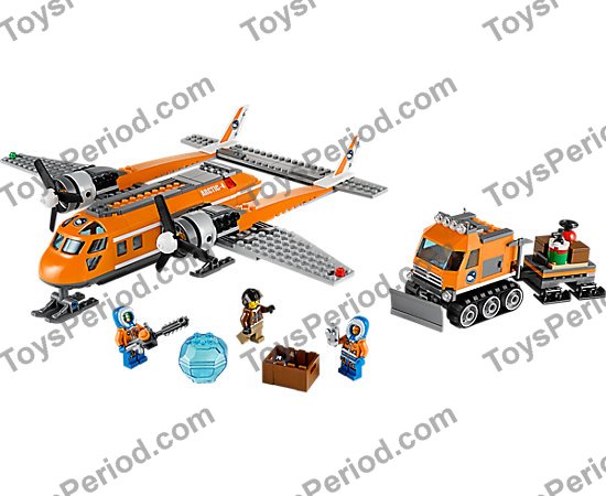 LEGO 60064 Arctic Supply Plane Set Parts List