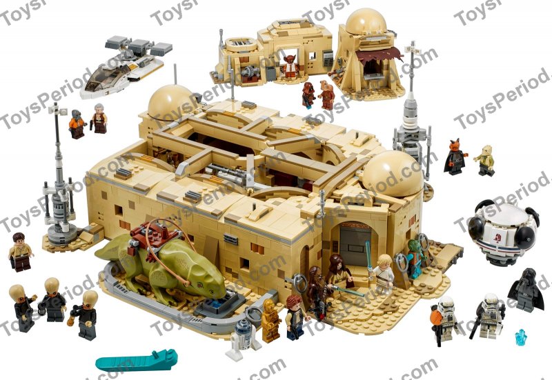 パーツ Misat LEGO 75290 Mos Eisley Cantina Set Parts List