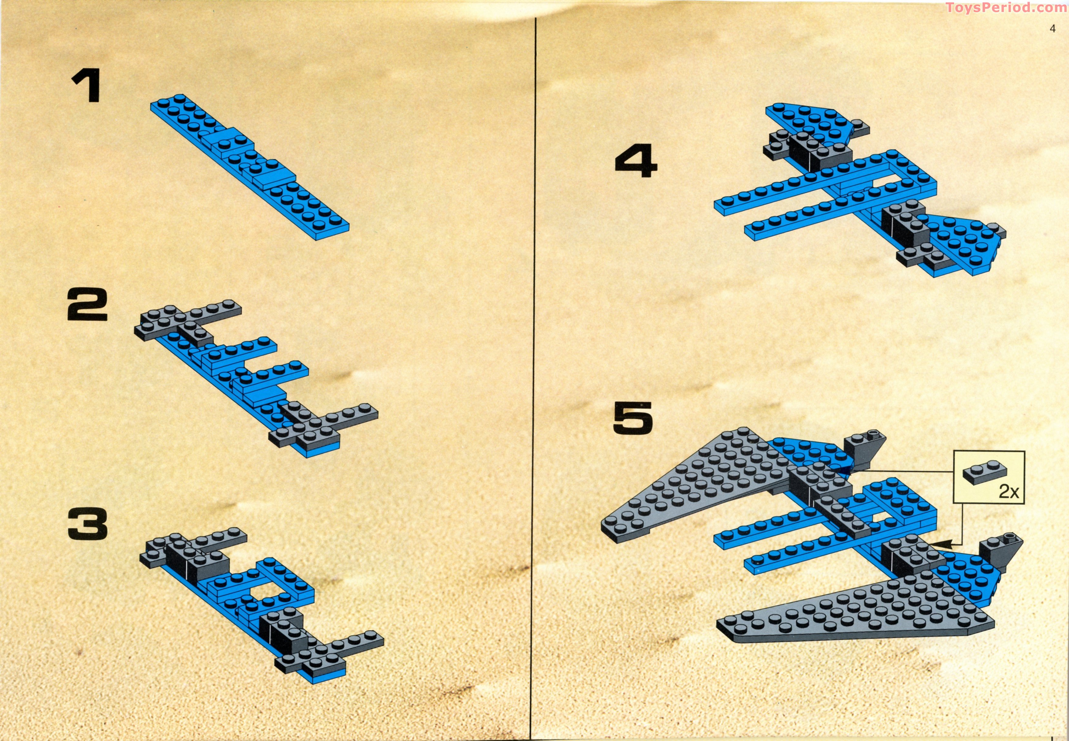 LEGO 6986 Mission Commander Instructions and Parts List