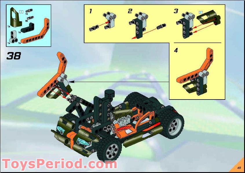 8473 for sale online LEGO Racers Drome Nitro Race Team