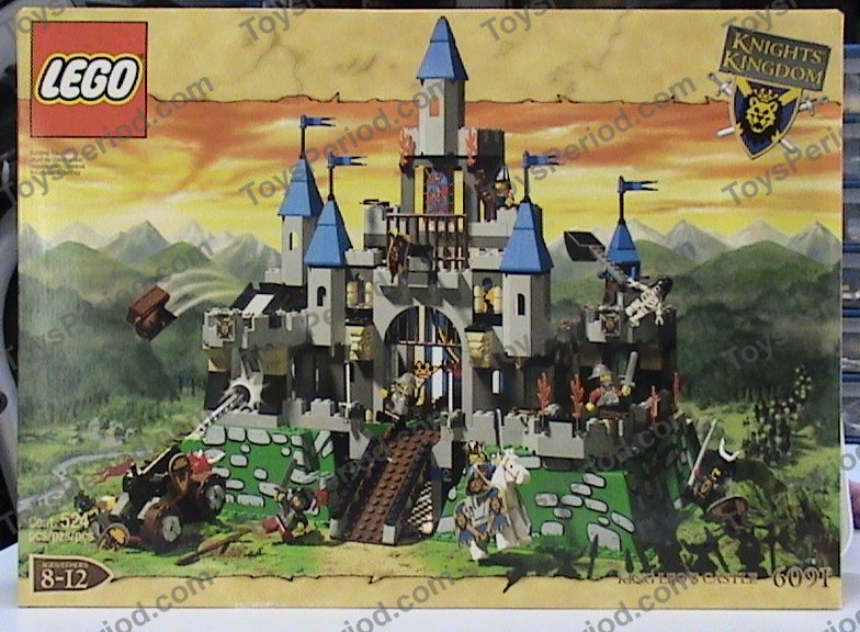 LEGO 6091 King Leo's Castle Instructions and Parts List