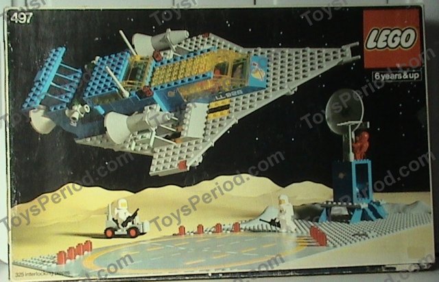LEGO 497 Galaxy Explorer Instructions and Parts List
