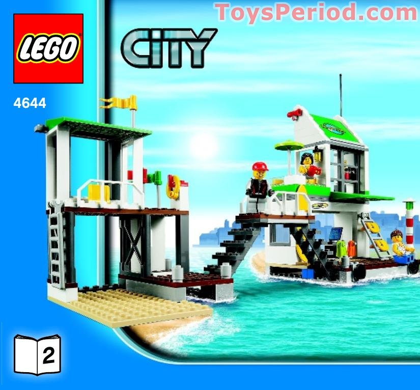 LEGO 4644 Marina Instructions and Parts List
