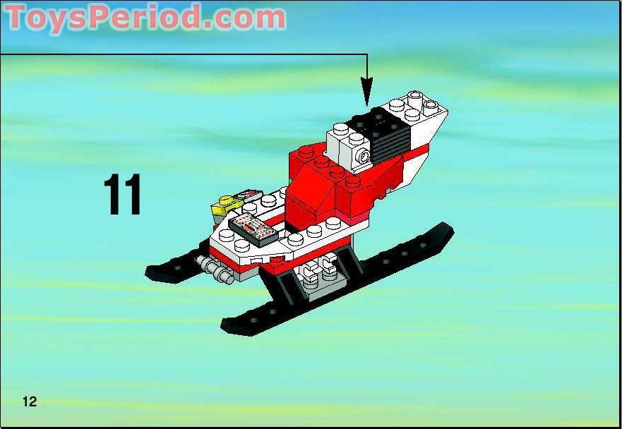 LEGO 7892 Hospital Instructions and Parts List