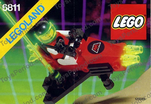 Space Theme Sets - LEGO 6811 Pulsar Charger Classic 1990 M:Tron