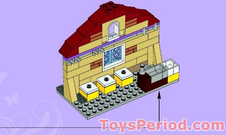 LEGO 3185 Summer Riding Camp Instructions and Parts List