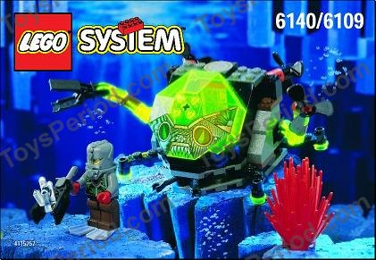 LEGO 6109 Sea Creeper (with Stingray Raised Baseplate