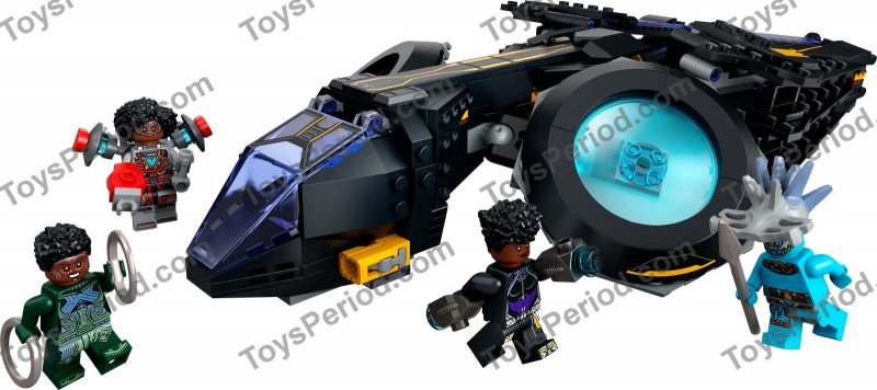 LEGO 76211 Shuri's Sunbird Set Parts List