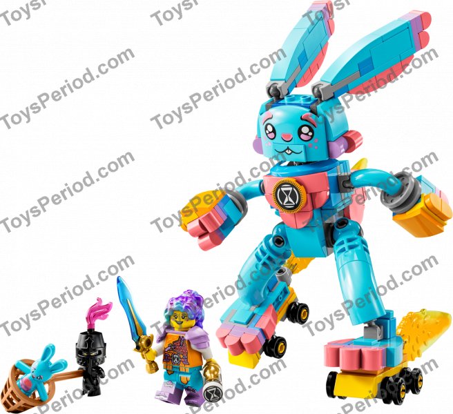 LEGO 71453 Izzie and Bunchu the Bunny Set Parts List