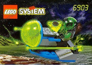 LEGO 6903 Bug Blaster Instructions and Parts List
