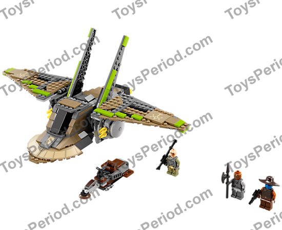 LEGO 75024 HH-87 Starhopper Set Parts List