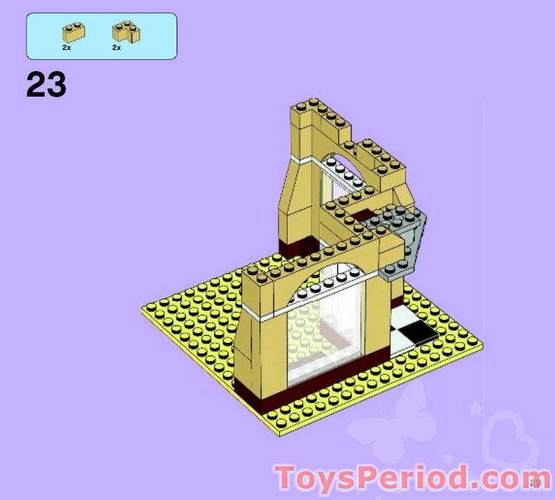 LEGO 41006 Downtown Bakery Instructions and Parts List