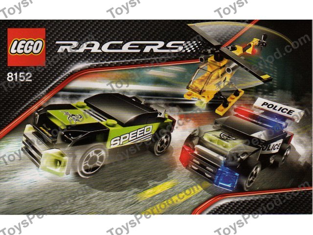 ネコレコ LEGO 8152 Speed Chasing Instructions and Parts List
