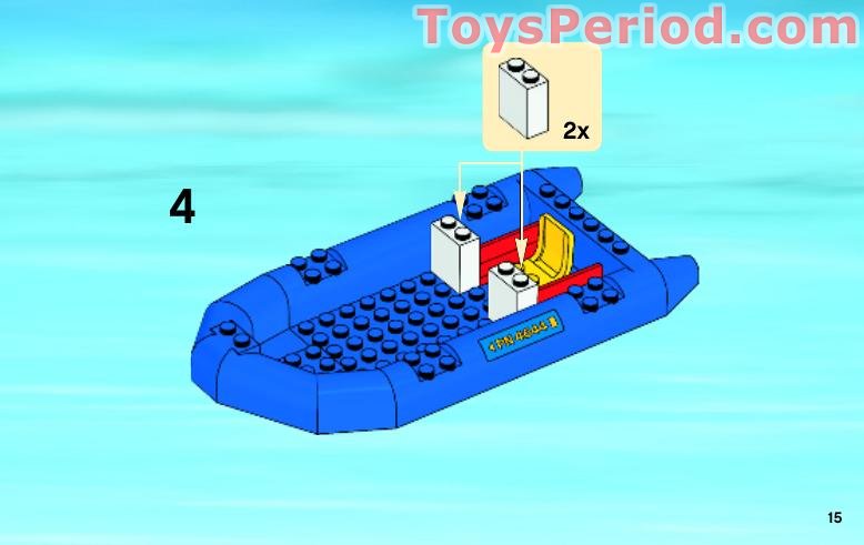 LEGO 4644 Marina Instructions and Parts List