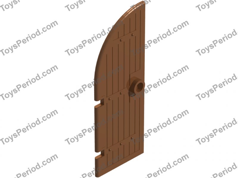 LEGO 2554 2400 Brown Door 1 x 3 x 6 1 x 5 x 10 Curved Top Choose Model