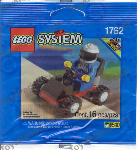 LEGO 1762 Go-Cart Instructions and Parts List