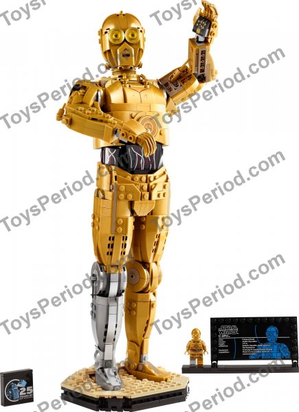 LEGO 75398 C-3PO Set Parts List