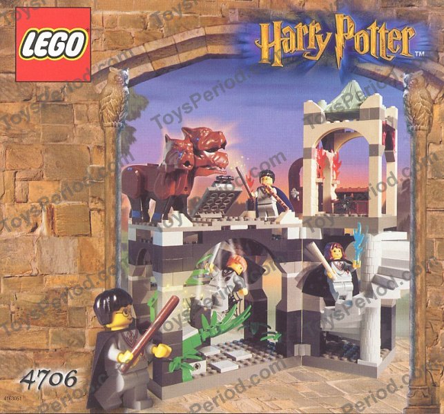 LEGO 4706 Forbidden Corridor Instructions and Parts List
