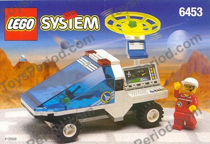 LEGO 6453 Com-Link Cruiser Instructions and Parts List