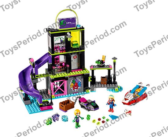 LEGO 41238 Lena Luthor Kryptomite Factory Set Parts List