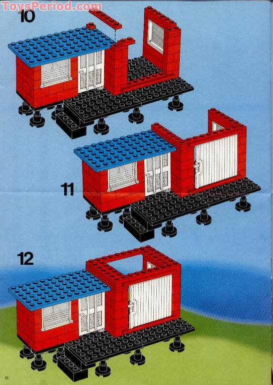 LEGO 6377 Delivery Center Instructions and Parts List