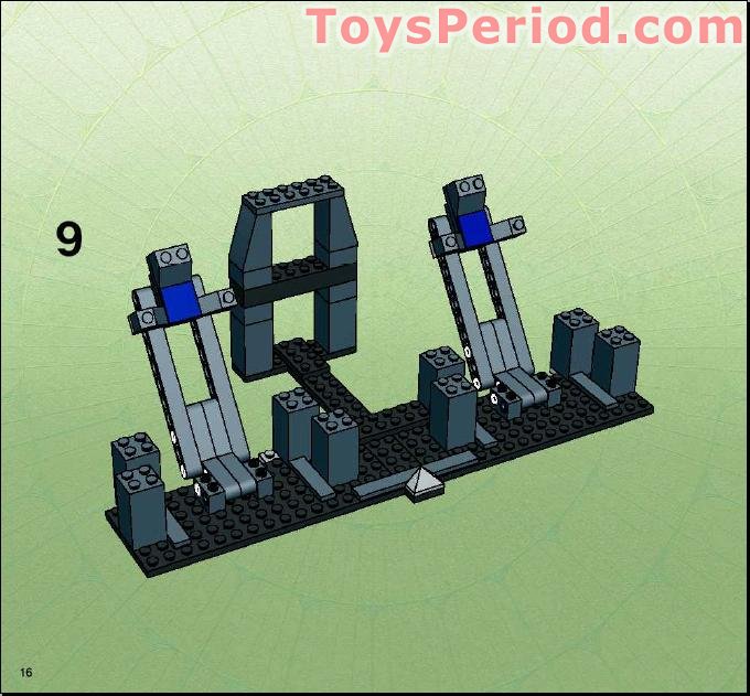 LEGO 8769 Visorak's Gate Instructions and Parts List