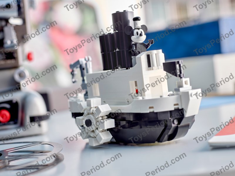 LEGO 40659 Mini Steamboat Willie Set Parts List