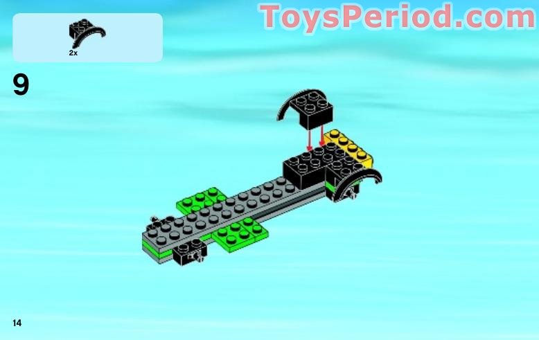 LEGO 60052 Cargo Train Instructions and Parts List