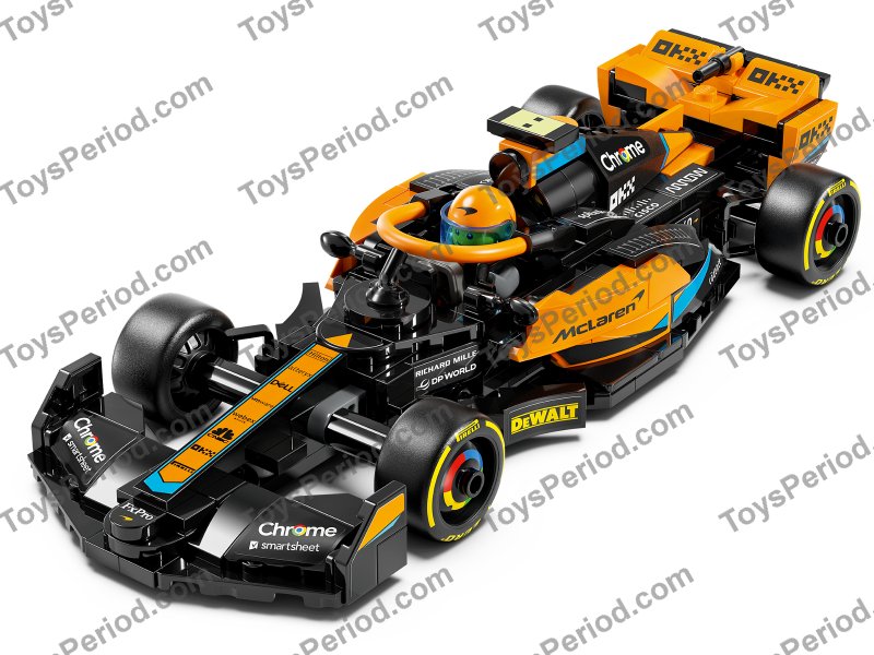 LEGO 76919 2023 McLaren Formula 1 Car Set Parts List