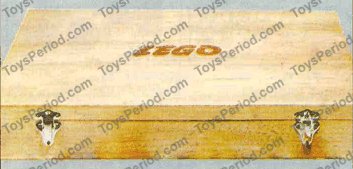 LEGO 501-1 Empty Wooden LEGO Storage Box Set Parts List
