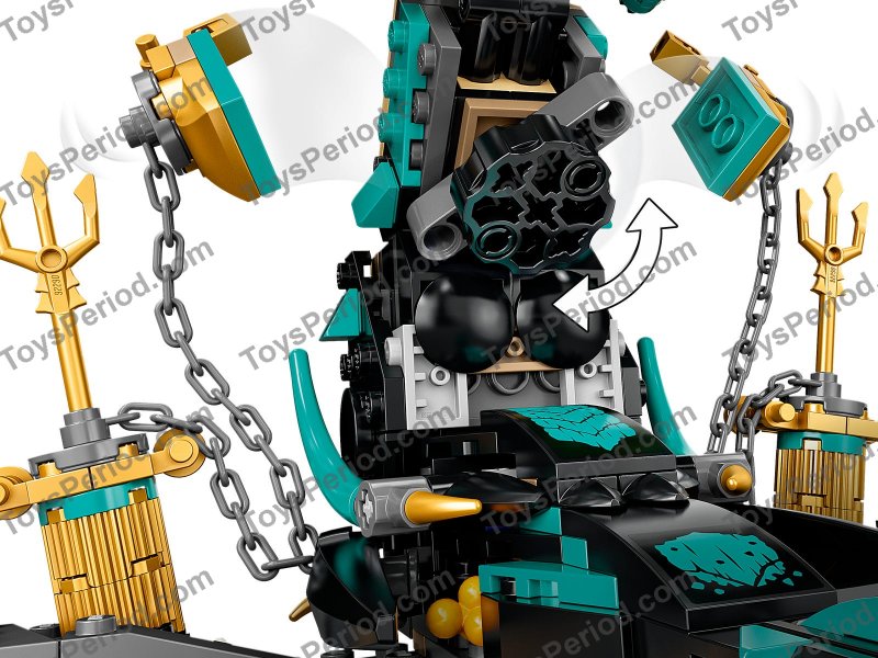LEGO 71755 Temple of the Endless Sea Set Parts List