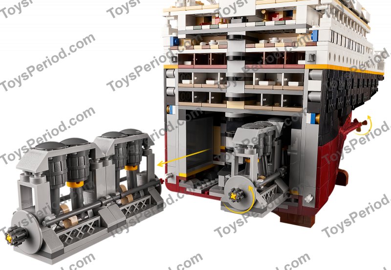 LEGO 10294 Titanic Set Parts List