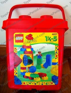 LEGO 4827 Medium Bucket Set Parts List