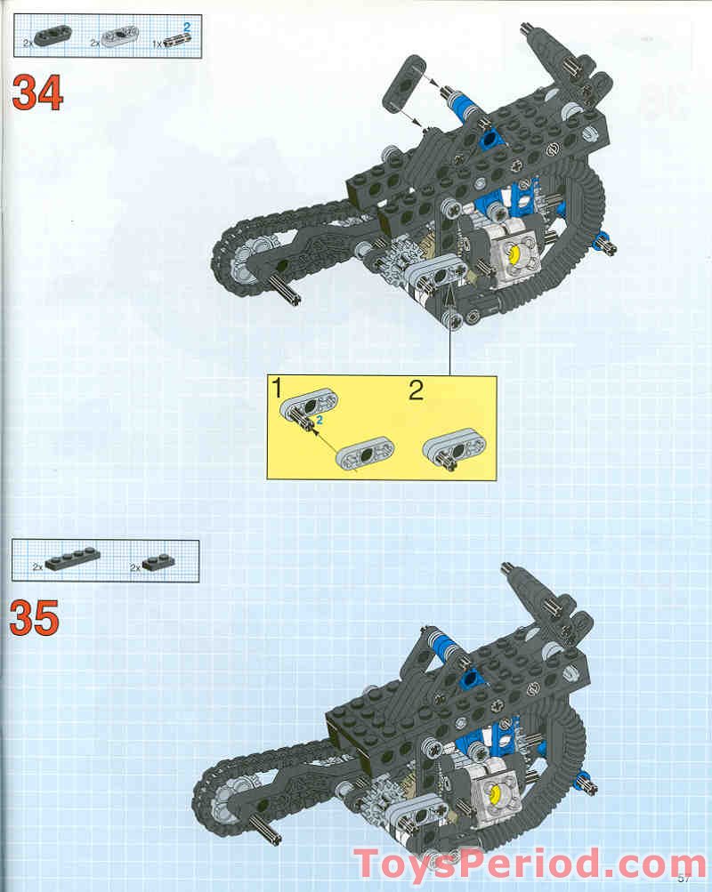 LEGO 8417 Mag Wheel Master Instructions and Parts List