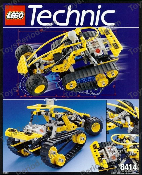 LEGO 8414 Mountain Rambler Instructions and Parts List