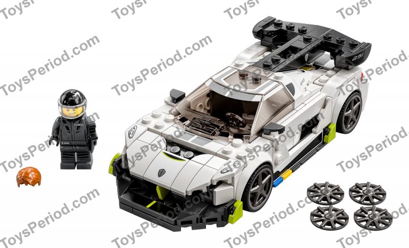 LEGO 76900 Koenigsegg Jesko Set Parts List