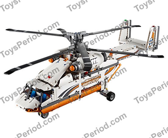 LEGO 42052 Heavy Lift Helicopter Set Parts List
