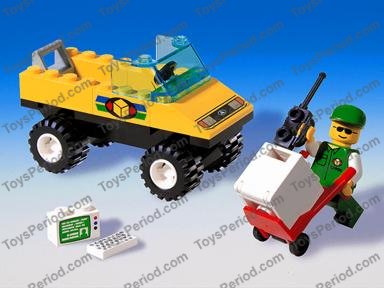 Lego 6325 Package Pick Up Set Parts Inventory And Instructions Lego Reference Guide