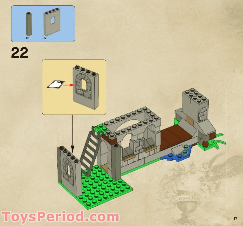 LEGO 4183 The Mill Instructions and Parts List