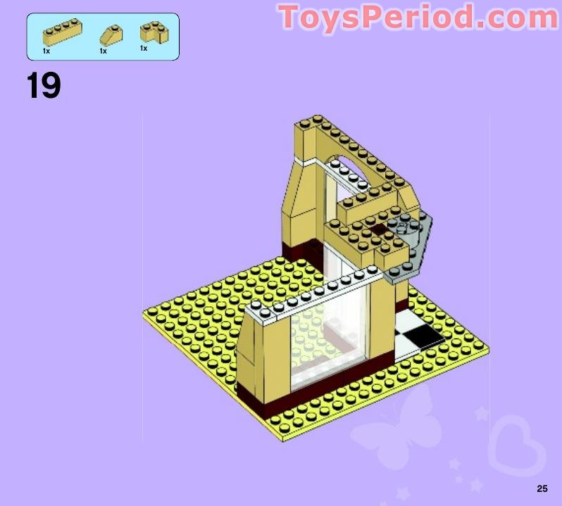 LEGO 41006 Downtown Bakery Instructions and Parts List