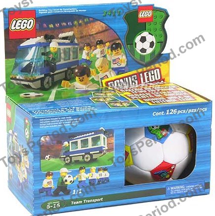 LEGO 3411 Team Transport Instructions and Parts List