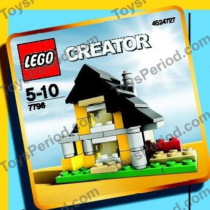 LEGO 7796 House Instructions and Parts List