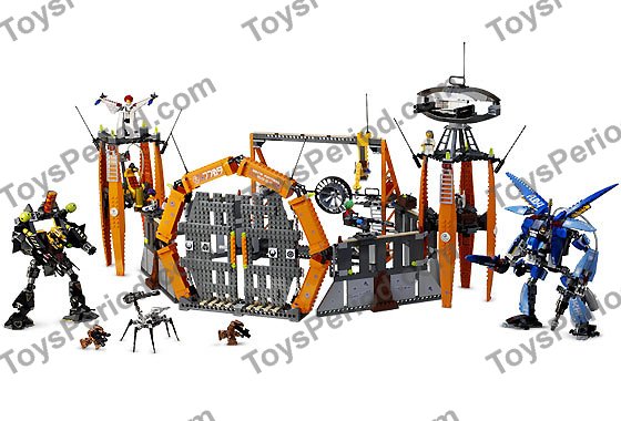 LEGO 7709 Sentai Fortress Instructions and Parts List