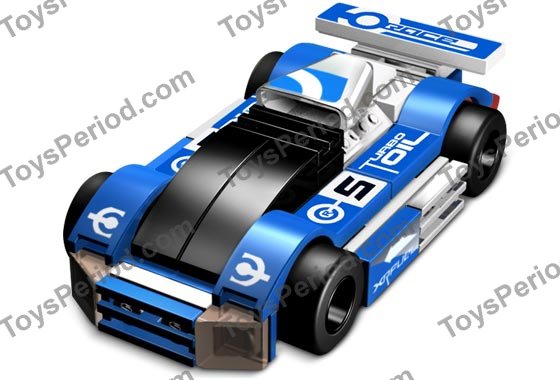 LEGO 8662 Blue Renegade Instructions and Parts List