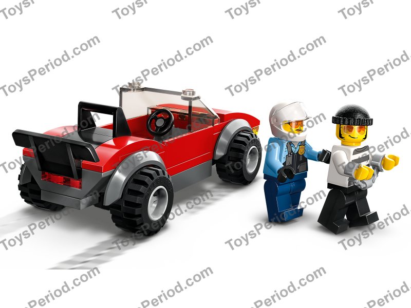 LEGO 60392 Police Bike Car Chase Set Parts List