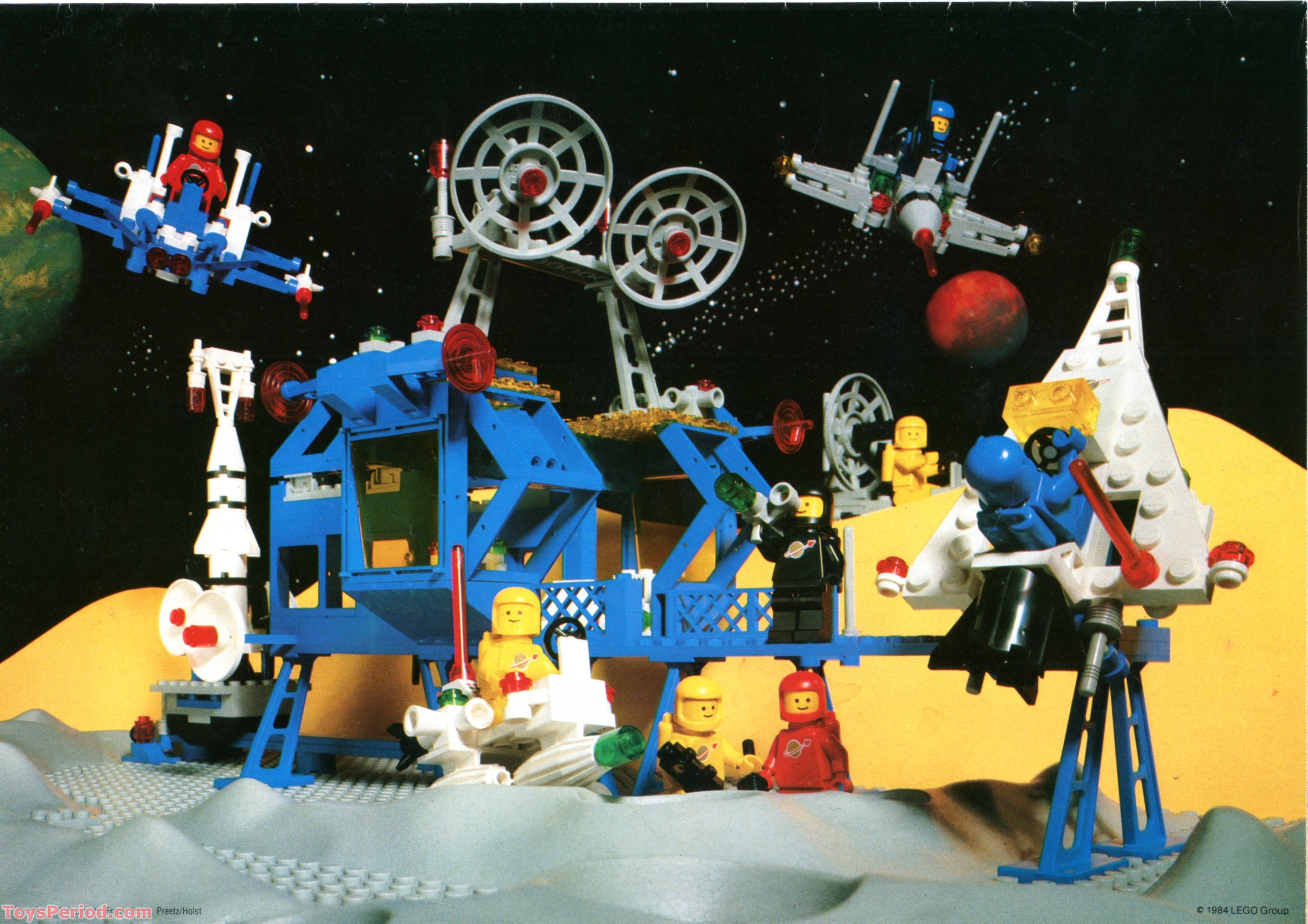 LEGO 6951 Robot Command Center Instructions and Parts List