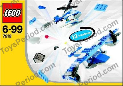 LEGO 7212 Sky Squad Instructions and Parts List