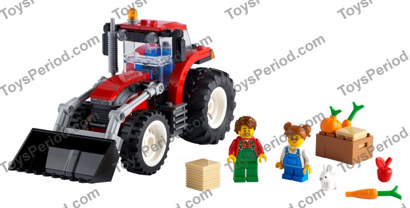 LEGO 60287 Tractor Set Parts List
