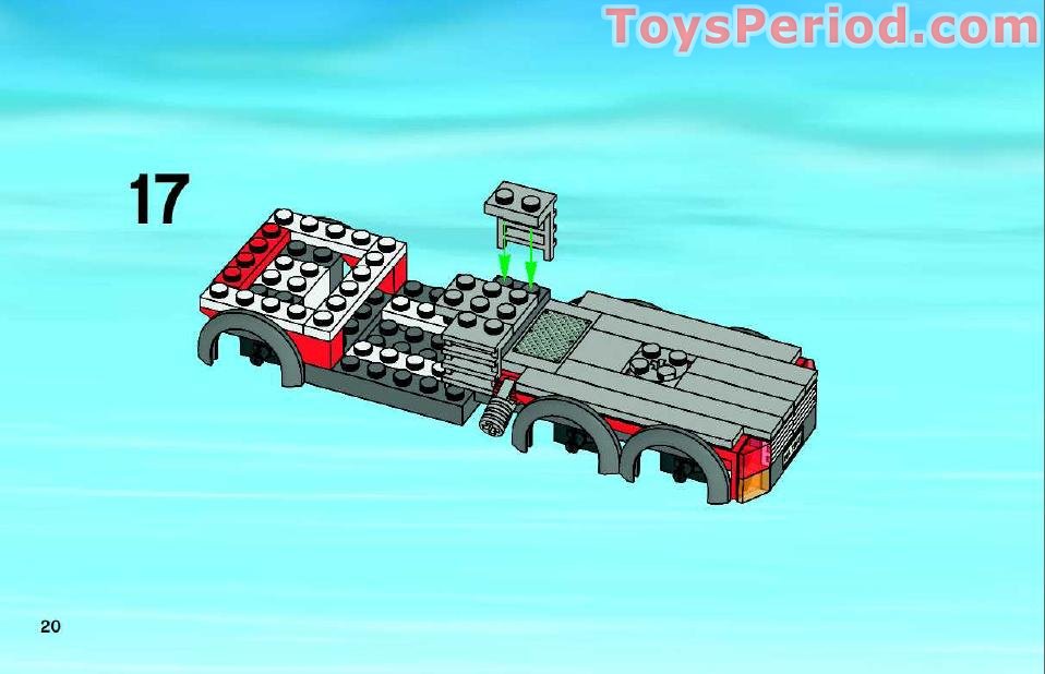 lego fire station 7945